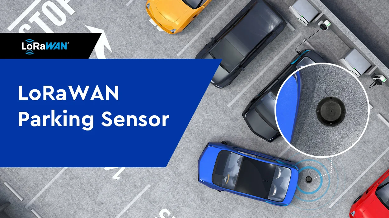 LoRaWAN Parking Sensor Detects Events in Real-time