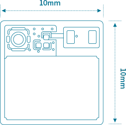 Diagrama de estructura del módulo Bluetooth Tiny MK01