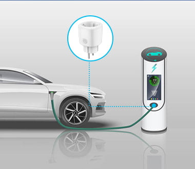 車の充電メーター
