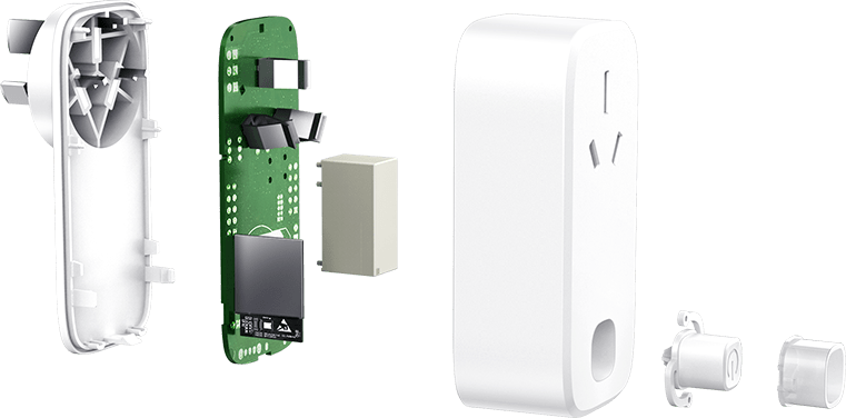 WIFI Smart Outlet MK116 Rysunek eksplodujący