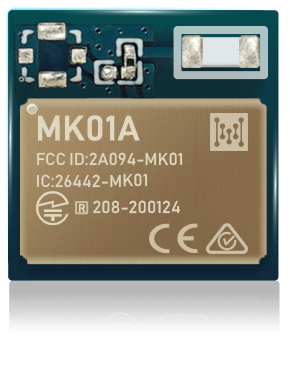 Módulo Bluetooth de baja energía más pequeño Serie MK01A