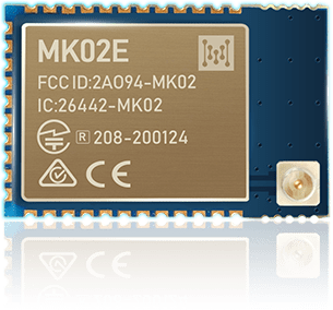 MK02E Bluetooth nRF52832 Imodyuli + Ibhena yeTag ye-NFC
