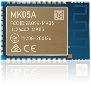 Bluetooth MK05B 5.0 Banner do módulo nRF52810