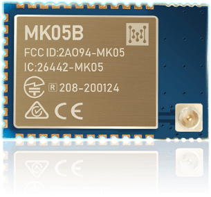 MK05A בלועטאָאָטה 5.0 nRF52810 מאָדולע באַנער