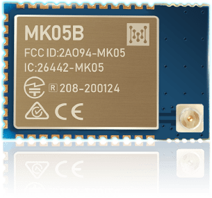 Bluetooth MK05A 5.0 Banner do módulo nRF52810