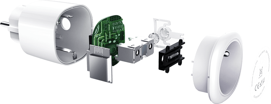 Exploded Drawing for mk105 esp32 gateway plug