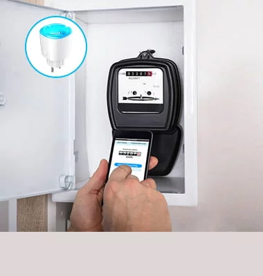 Умная розетка BLE nRF52832 MK115B для управления энергопотреблением