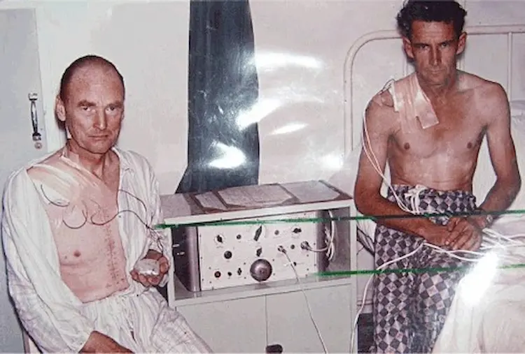 prvi srčni spodbujevalnik v 1958