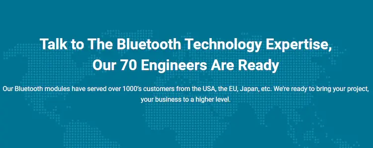 Bluetoothモジュールを選択する理由