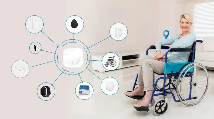 IoT for elderly care solution can be integrated into a complete system