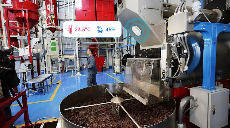 Internet of Things in coffee processing
