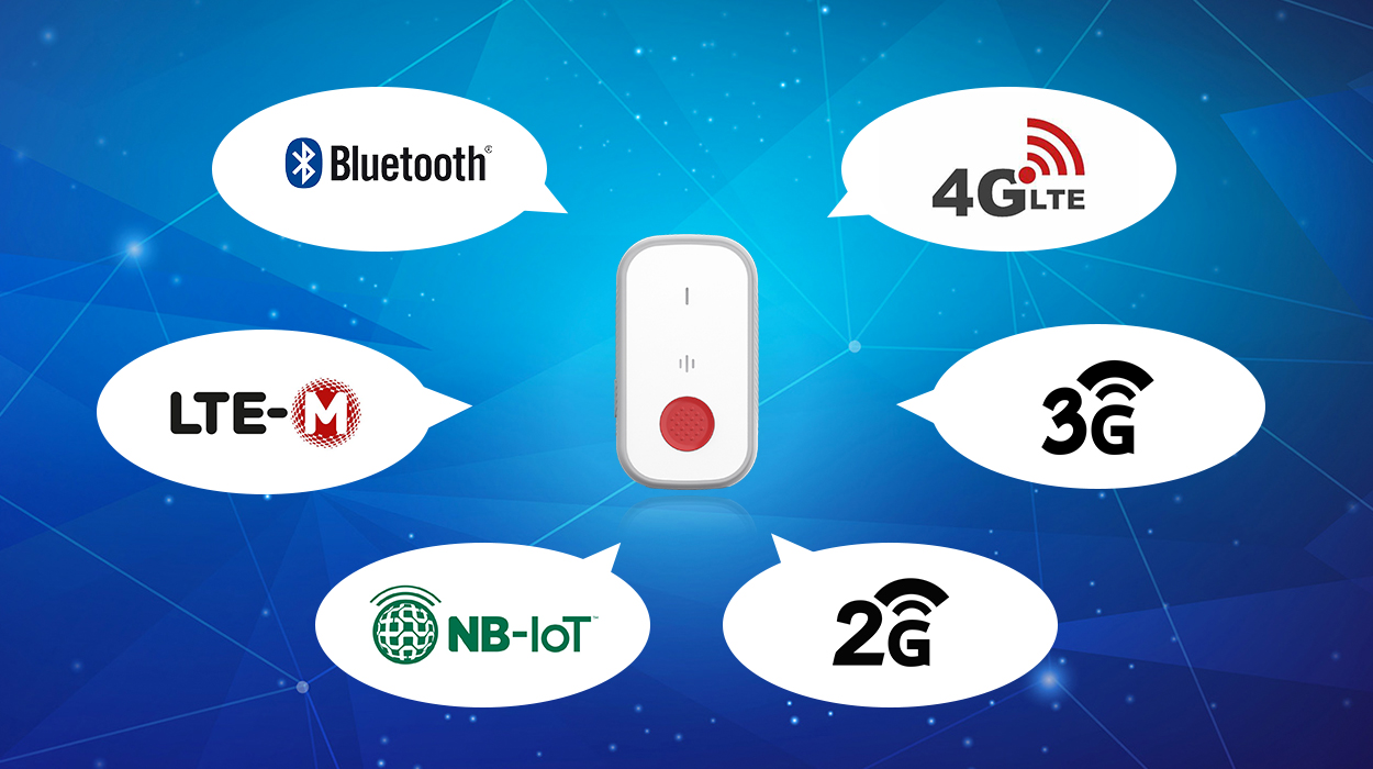 Common technologies for the IoT panic button