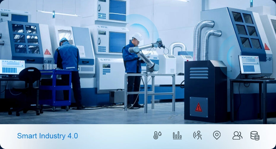 MOKOSMART's IoT devices can be used in smart industry 4.0