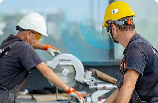 Helm-Bluetooth-Tag im Werk