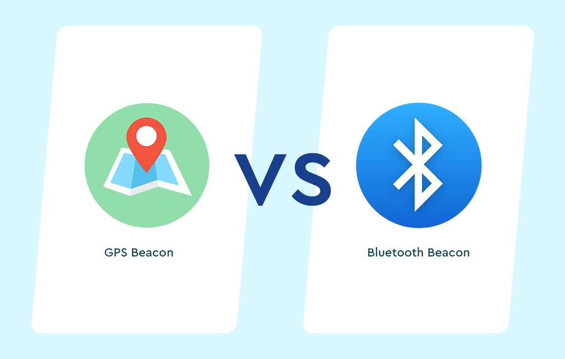 GPS ビーコン vs. Bluetoothビーコン