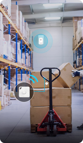 Asset Tracking ist eine der Anwendungen unseres Bluetooth-zu-WLAN-Gateways