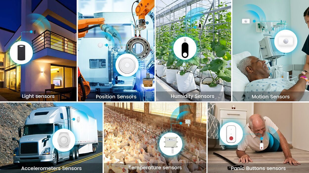 IoT sensors find diverse applications across numerous industries and fields.