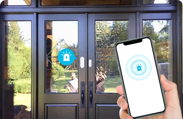 Der Bluetooth-Türsensor kann in der Hausautomation eingesetzt werden