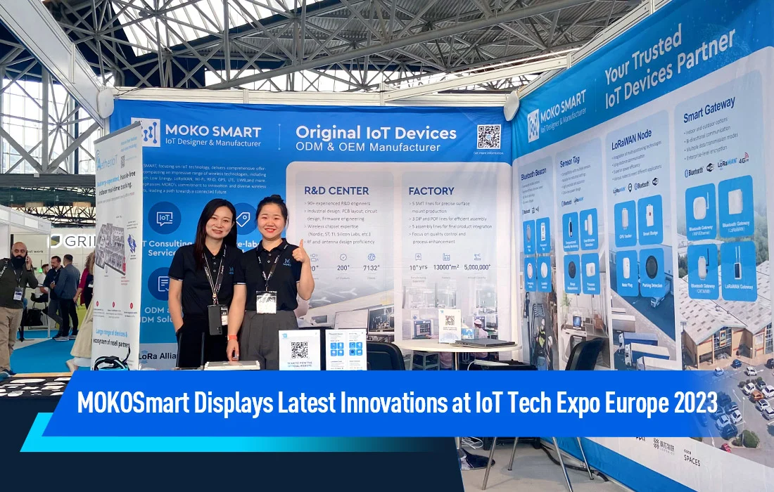 MOKOSmart muestra las últimas innovaciones en IoT Tech Expo Europe 2023