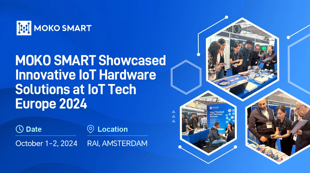Moko smart 在歐洲物聯網科技展 2024